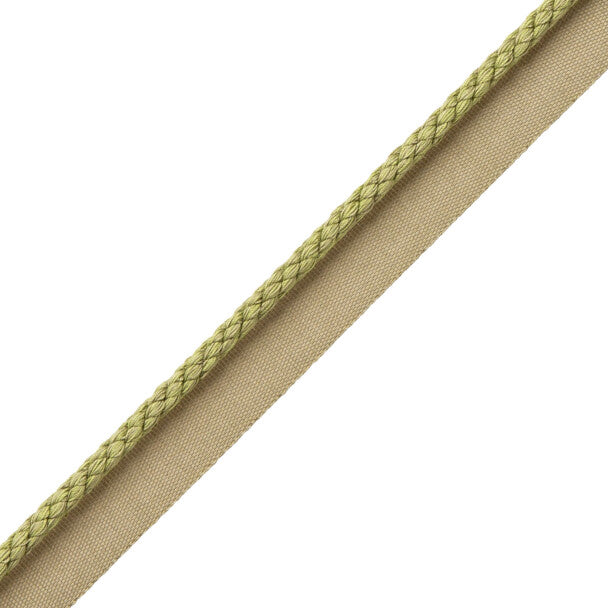 1/4" Cambridge Cord With Tape Trim by Samuel & Sons in Avocado