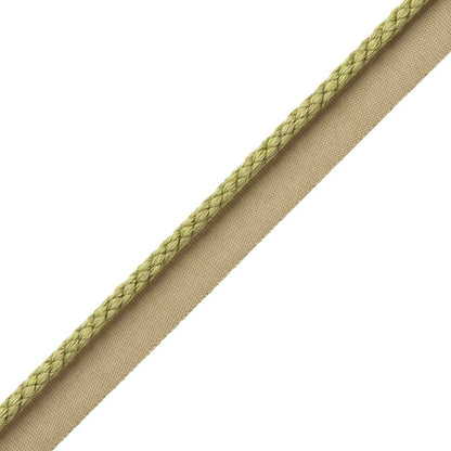 1/4" Cambridge Cord With Tape Trim by Samuel & Sons in Avocado