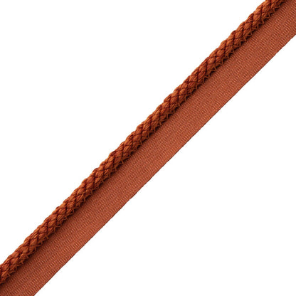 1/4" Cambridge Cord With Tape Trim by Samuel & Sons in Tabasco