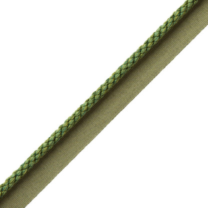 1/4" Cambridge Cord With Tape Trim by Samuel & Sons in Parsley