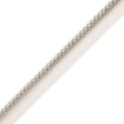 1/4" Cambridge Cord With Tape Trim by Samuel & Sons in Steam