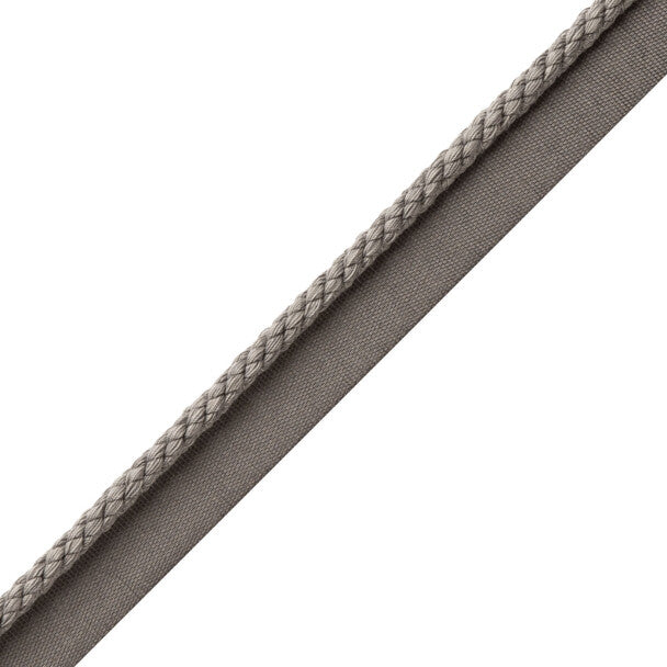 1/4" Cambridge Cord With Tape Trim by Samuel & Sons in Flint