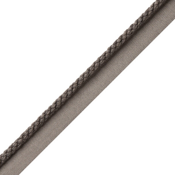 1/4" Cambridge Cord With Tape Trim by Samuel & Sons in Slate