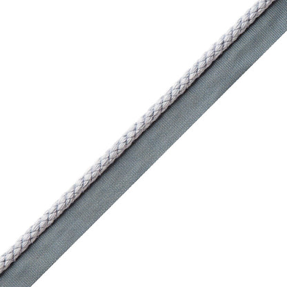 1/4" Cambridge Cord With Tape Trim by Samuel & Sons in Water