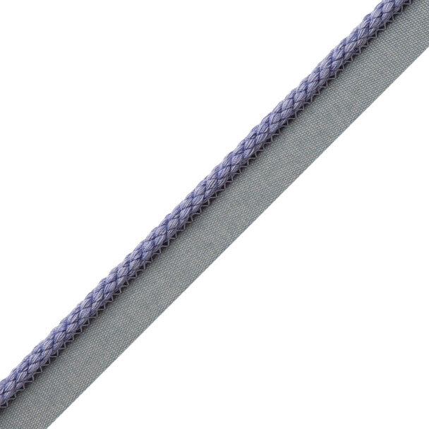 1/4" Cambridge Cord With Tape Trim by Samuel & Sons in Periwinkle