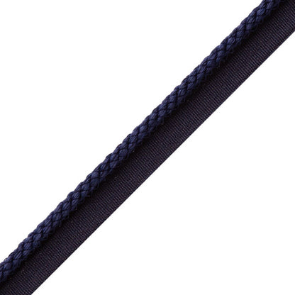 1/4" Cambridge Cord With Tape Trim by Samuel & Sons in Sapphire
