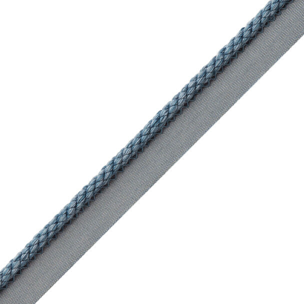 1/4" Cambridge Cord With Tape Trim by Samuel & Sons in Prussian