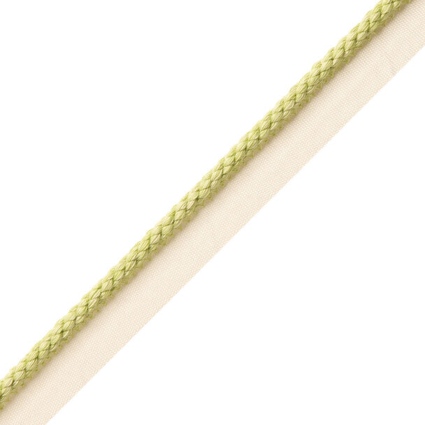 1/4" Cambridge Cord With Tape Trim by Samuel & Sons in Honey Dew