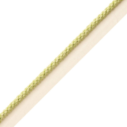 1/4" Cambridge Cord With Tape Trim by Samuel & Sons in Honey Dew