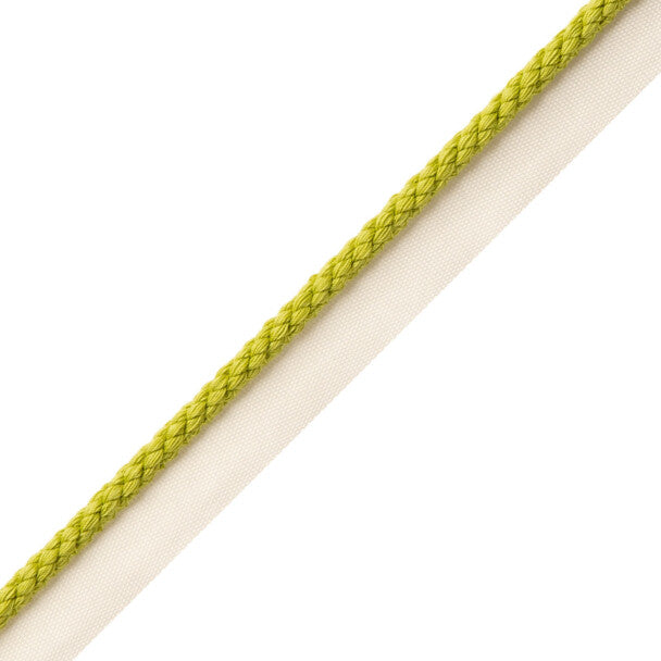 1/4" Cambridge Cord With Tape Trim by Samuel & Sons in Chartreuse