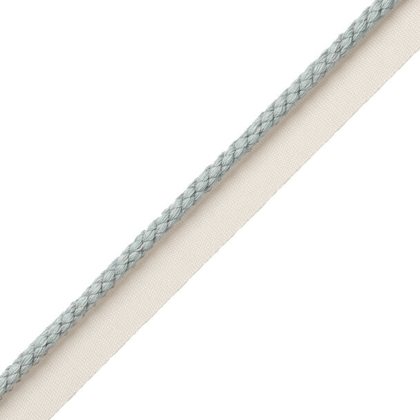 1/4" Cambridge Cord With Tape Trim by Samuel & Sons in Glacier Blue