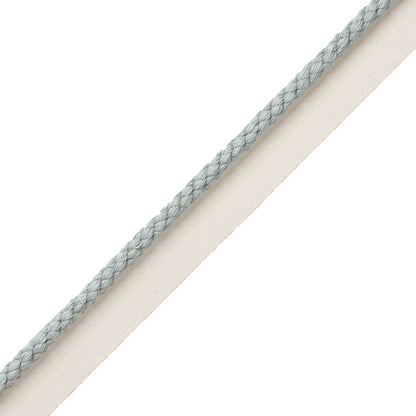 1/4" Cambridge Cord With Tape Trim by Samuel & Sons in Glacier Blue