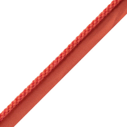 1/4" Cambridge Cord With Tape Trim by Samuel & Sons in Guava