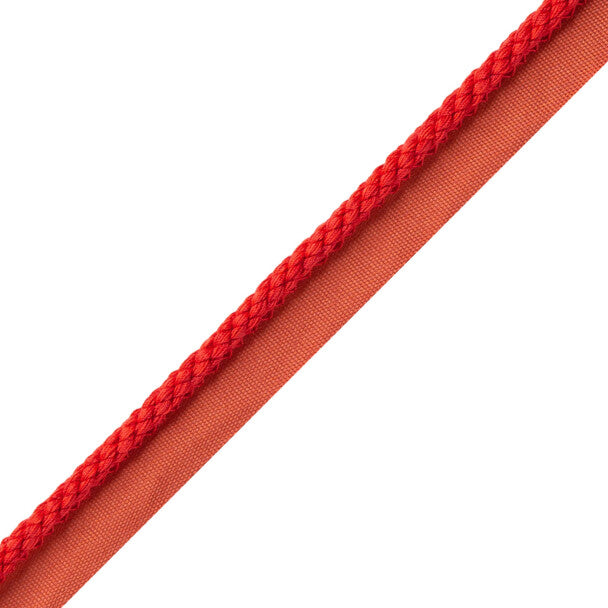 1/4" Cambridge Cord With Tape Trim by Samuel & Sons in Azalea