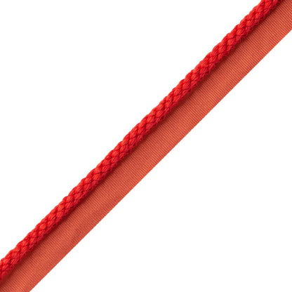 1/4" Cambridge Cord With Tape Trim by Samuel & Sons in Azalea