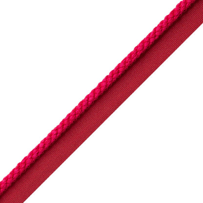 1/4" Cambridge Cord With Tape Trim by Samuel & Sons in Fuchsia