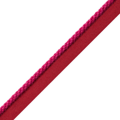 1/4" Cambridge Cord With Tape Trim by Samuel & Sons in Magenta