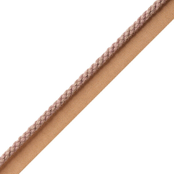 1/4" Cambridge Cord With Tape Trim by Samuel & Sons in Opal