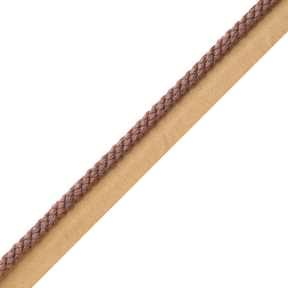1/4" Cambridge Cord With Tape Trim by Samuel & Sons in Heather
