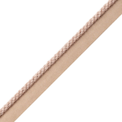 1/4" Cambridge Cord With Tape Trim by Samuel & Sons in Adobe