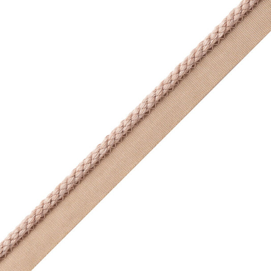 1/4" Cambridge Cord With Tape Trim by Samuel & Sons in Adobe