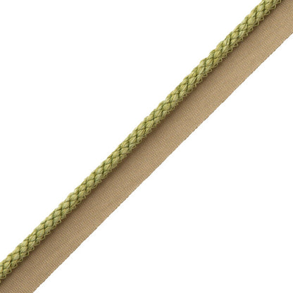 1/4" Cambridge Cord With Tape Trim by Samuel & Sons in Grasshopper