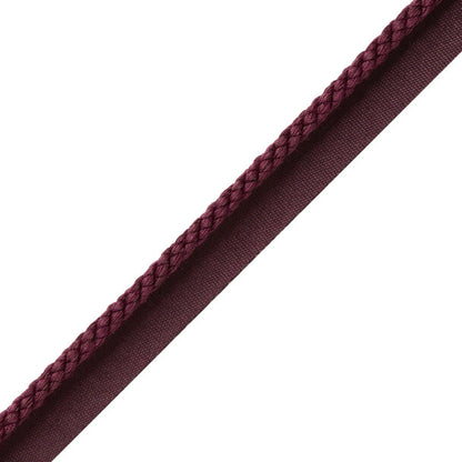 1/4" Cambridge Cord With Tape Trim by Samuel & Sons in Boysenberry