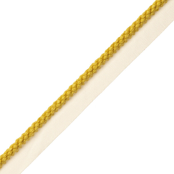 1/4" Cambridge Cord With Tape Trim by Samuel & Sons in Pollen
