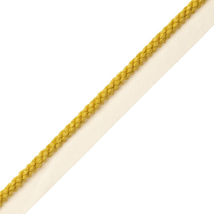 1/4" Cambridge Cord With Tape Trim by Samuel & Sons in Pollen