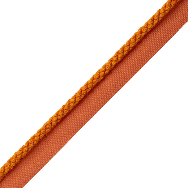 1/4" Cambridge Cord With Tape Trim by Samuel & Sons in Pumpkin