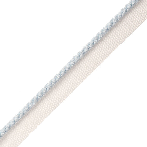 1/4" Cambridge Cord With Tape Trim by Samuel & Sons in Pale Sky
