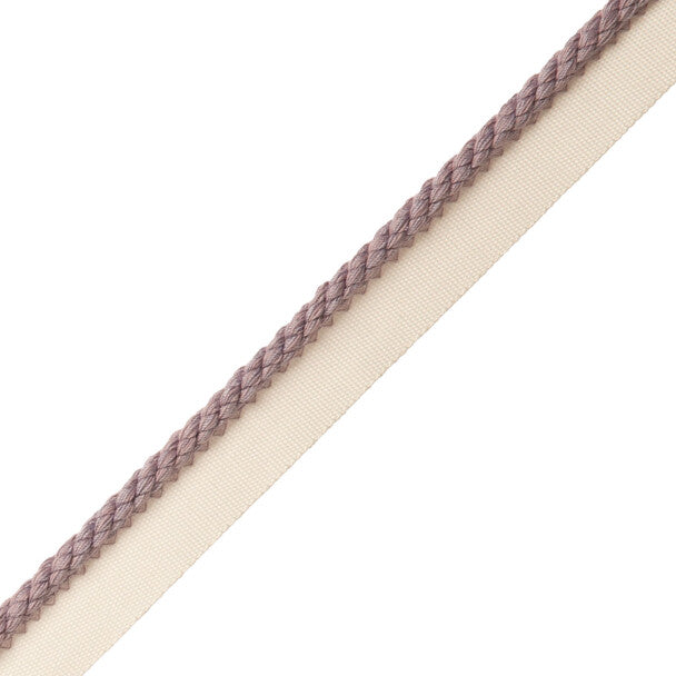 1/4" Cambridge Cord With Tape Trim by Samuel & Sons in Lavender