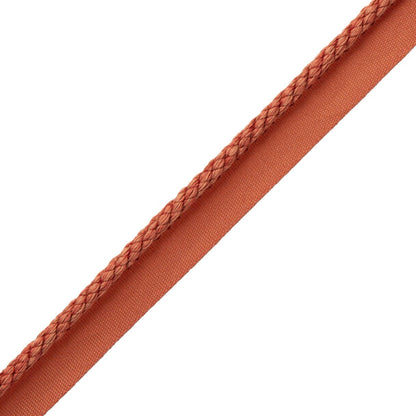 1/4" Cambridge Cord With Tape Trim by Samuel & Sons in Paprika