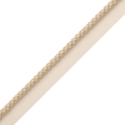 1/4" Cambridge Cord With Tape Trim by Samuel & Sons in Natural