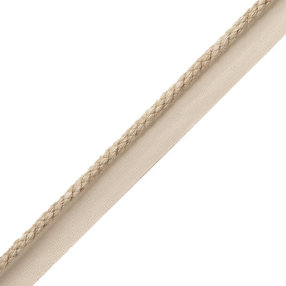 1/4" Cambridge Cord With Tape Trim by Samuel & Sons in Pearl