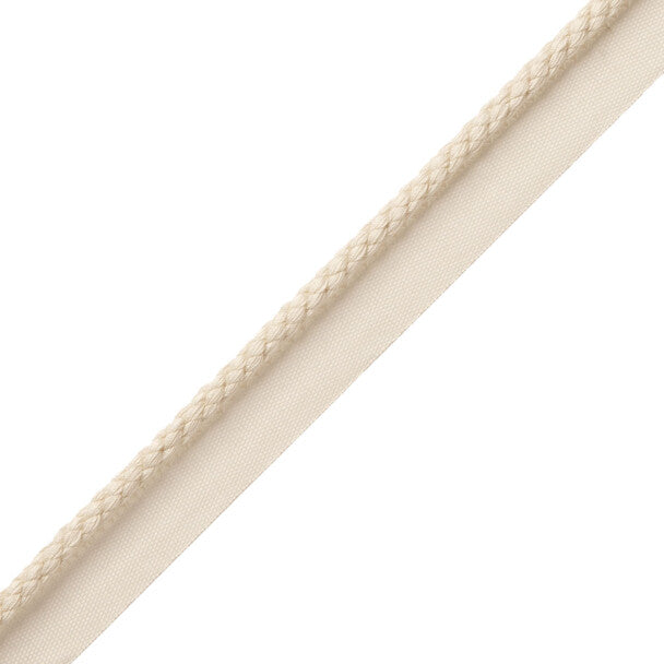 1/4" Cambridge Cord With Tape Trim by Samuel & Sons in Oyster