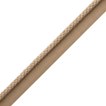1/4" Cambridge Cord With Tape Trim by Samuel & Sons in Oatmeal