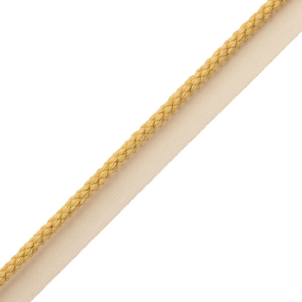 1/4" Cambridge Cord With Tape Trim by Samuel & Sons in Corn