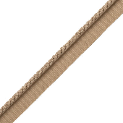1/4" Cambridge Cord With Tape Trim by Samuel & Sons in Buff