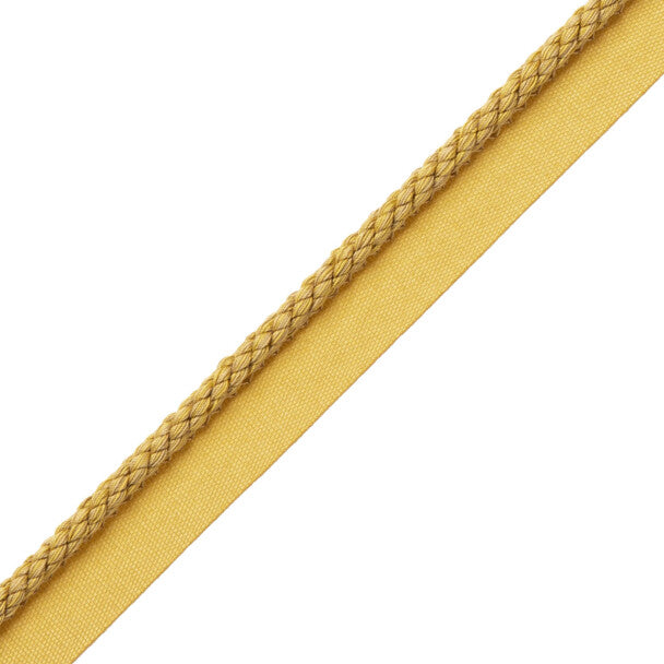 1/4" Cambridge Cord With Tape Trim by Samuel & Sons in Dijon