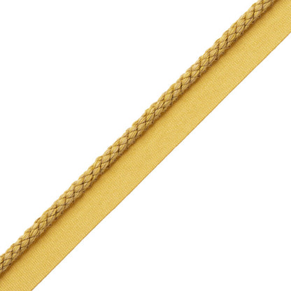1/4" Cambridge Cord With Tape Trim by Samuel & Sons in Dijon