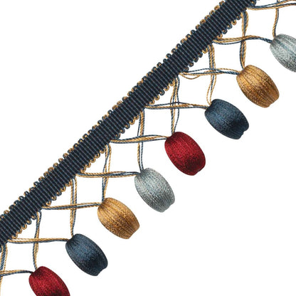 Margaux Beaded Fringe Trim by Samuel & Sons in Gem