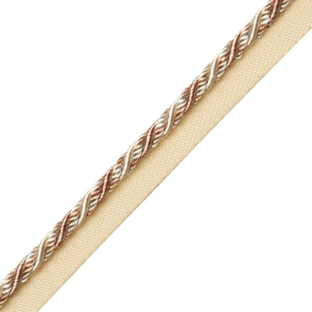 Margaux Cord With Tape Trim by Samuel & Sons in Rose De Thé