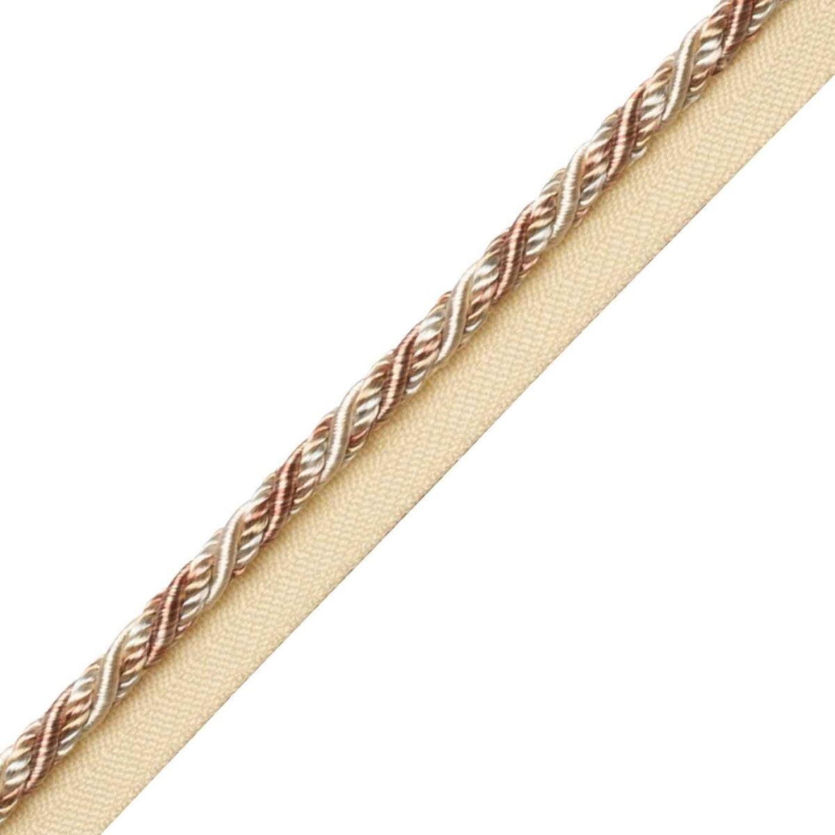 Margaux Cord With Tape Trim by Samuel & Sons in Rose De Thé