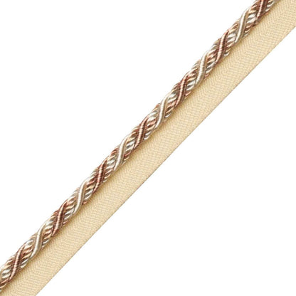 Margaux Cord With Tape Trim by Samuel & Sons in Rose De Thé