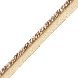 Margaux Cord With Tape Trim by Samuel & Sons in Rose De Thé