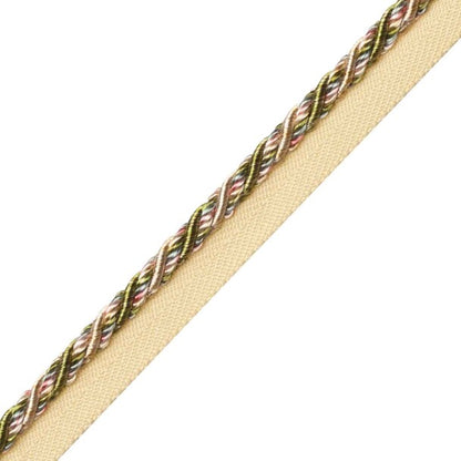 Margaux Cord With Tape Trim by Samuel & Sons in Fleurs D'Été