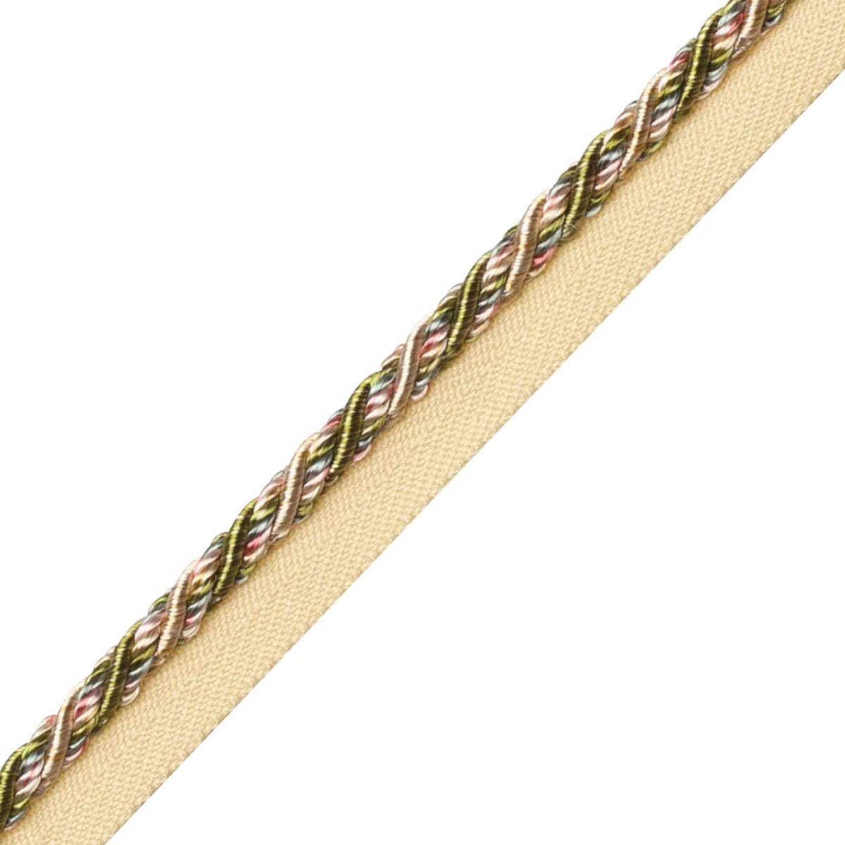 Margaux Cord With Tape Trim by Samuel & Sons in Fleurs D'Été