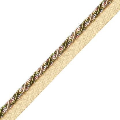 Margaux Cord With Tape Trim by Samuel & Sons in Fleurs D'Été