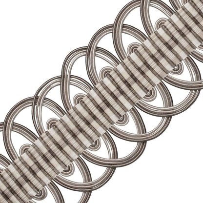 Margaux Crete Trim by Samuel & Sons in Feuille D'Argent